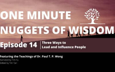 Three ways to Lead and Influence people